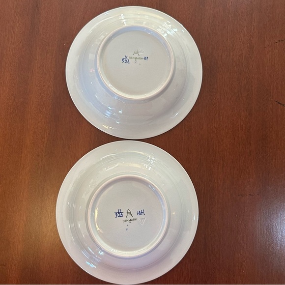 2 : Royal Copenhagen Denmark Handpainted Tranquebar Blue Soup Cereal Bowl - Picture 2 of 8